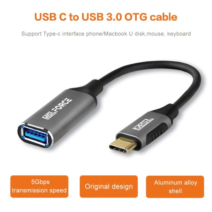 خرید آنلاین MSLFORCE | آداپتور USB-C به USB 3.0 USB Type-C به USB Thunderbolt 3 To USB کابل آداپتور زن