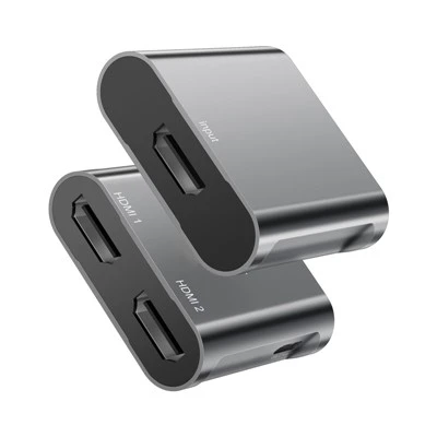 شکاف 4K@60Hz 1x2 HDMI™ با برق USB C 5V